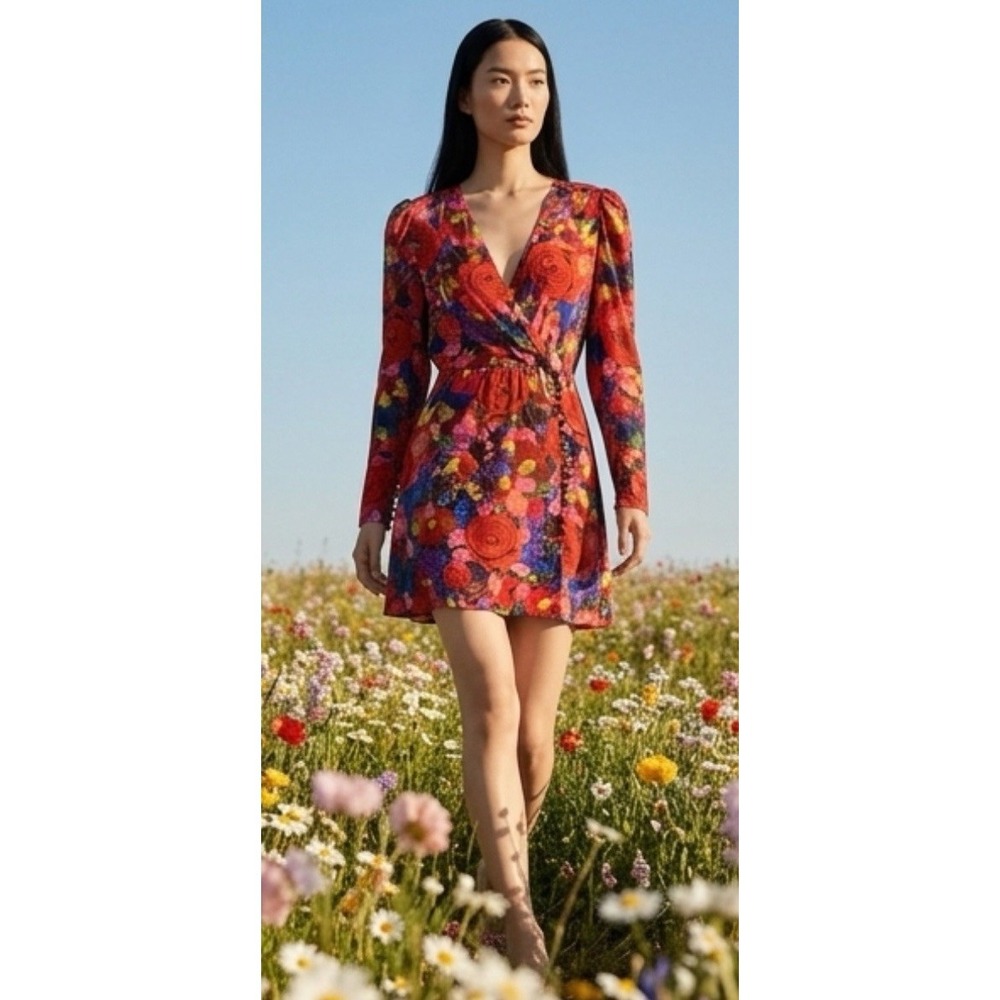 (B22/8)The Kooples Summer Night Dress Size 2